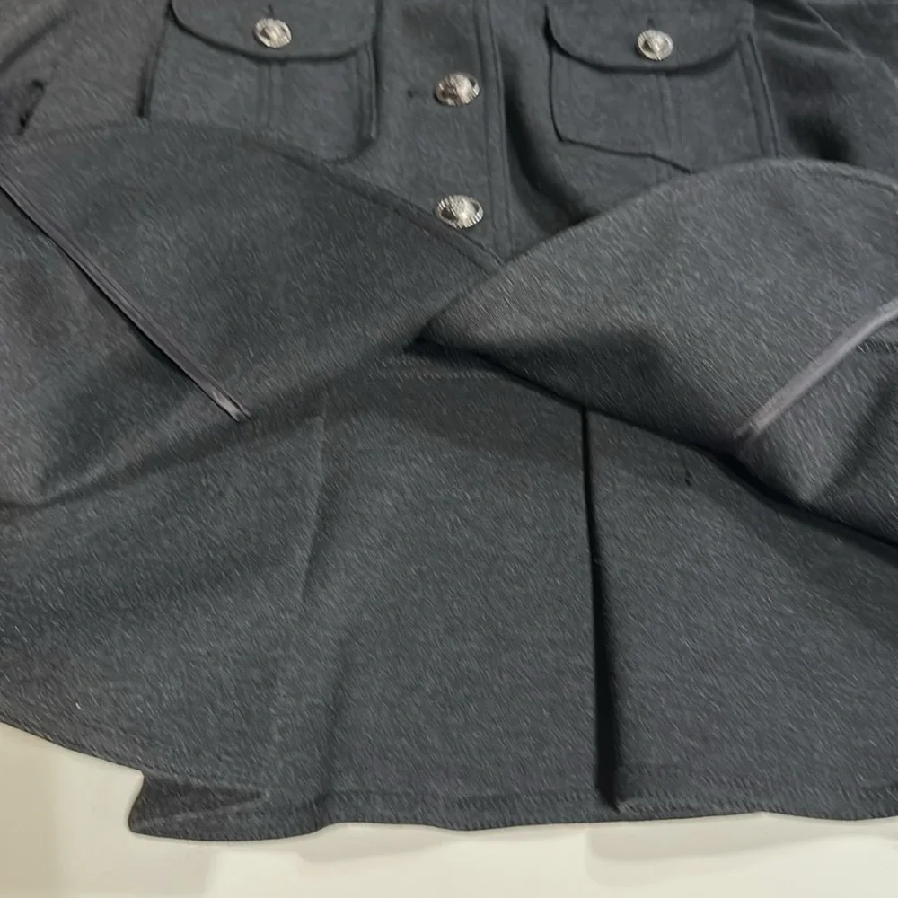 INC Gray Utility Jacket - Picture 8 of 9